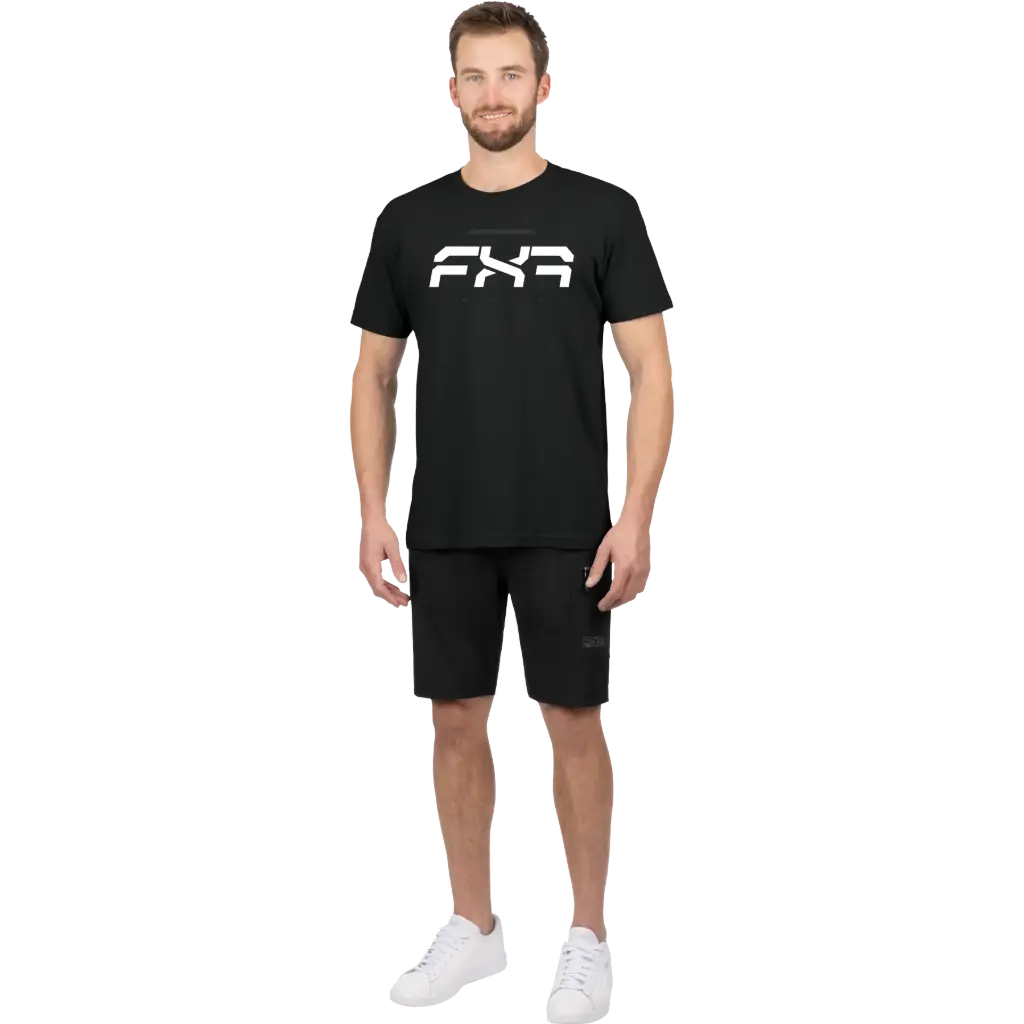 Remera Vapor Premium Negro/Blanco