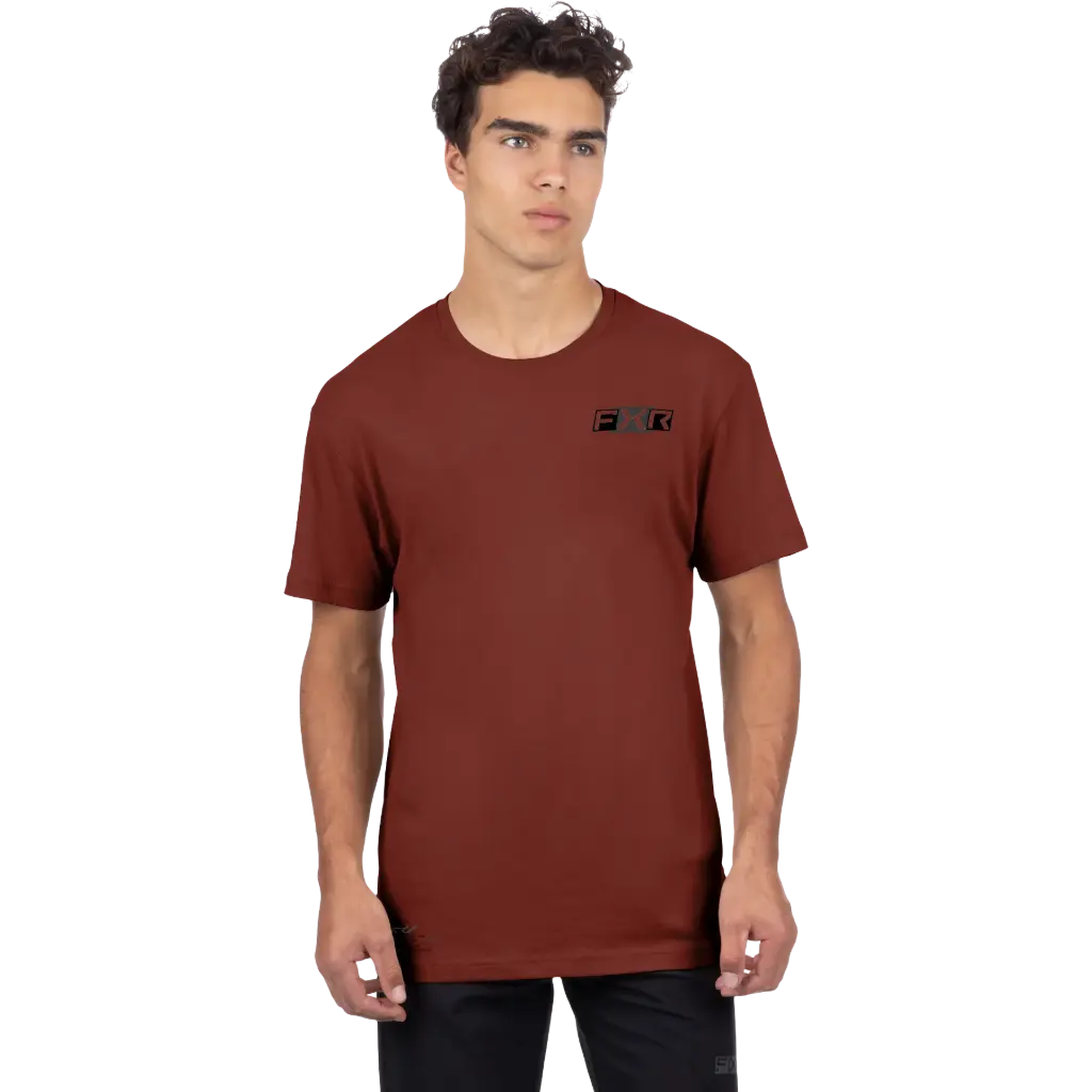 Remera Podium Pro Oxblood/Black