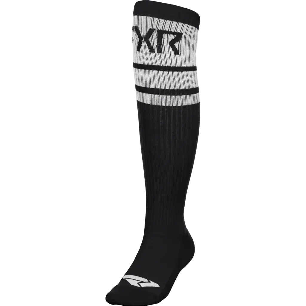 Medias Moto Sock Black/White
