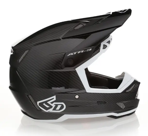 ATR-3 Solid Black White Gloss