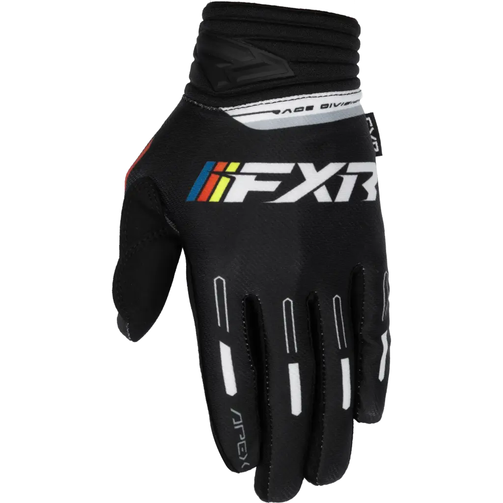 Guantes Apex Black White