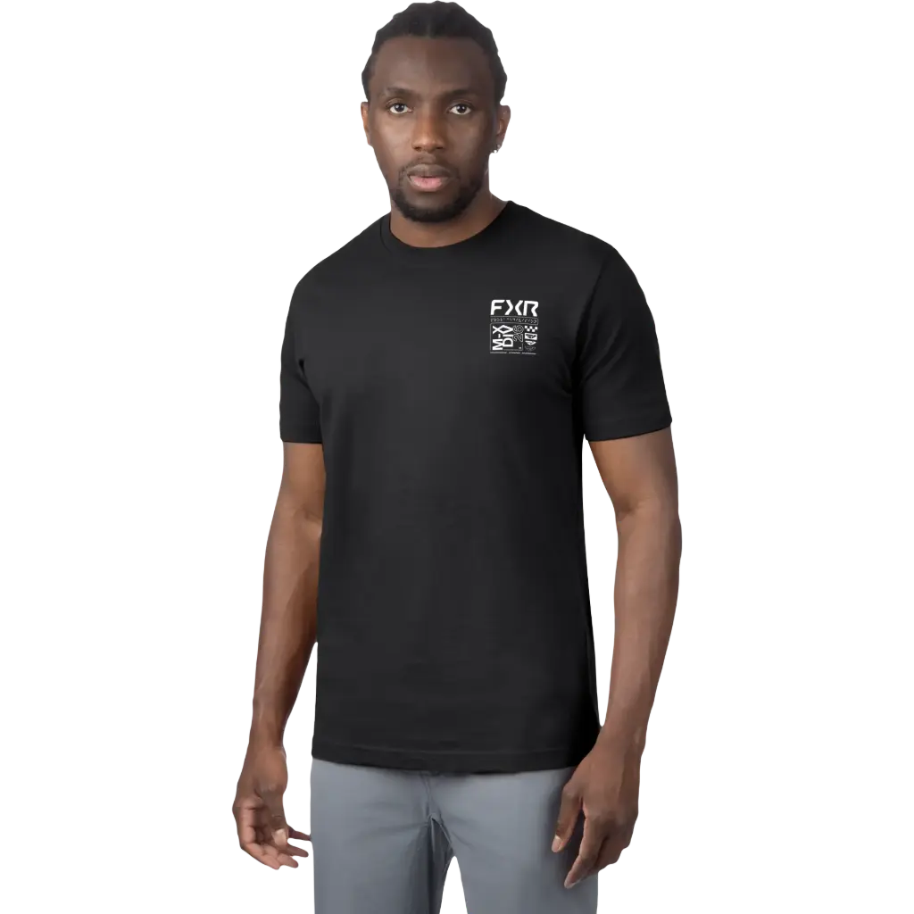 Remera Victory Lap Black/White