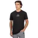 Remera Coast Premium Black Orange