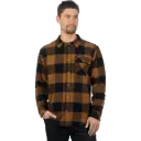 Camisa Timber Flannel Shirt Button Copper Black 