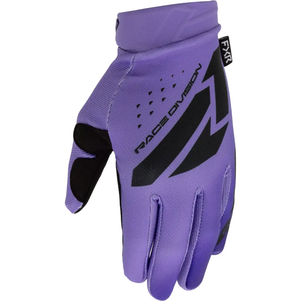Guantes Reflex Violeta/Negro