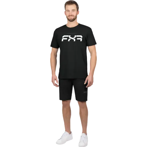 Remera Vapor Premium Negro/Blanco