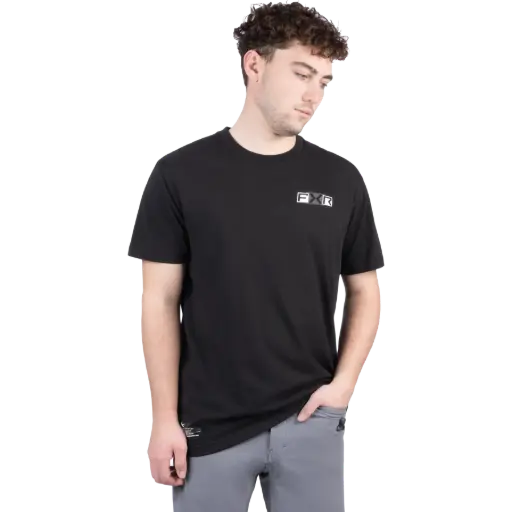 Remera Podium Pro Negro/Blanco