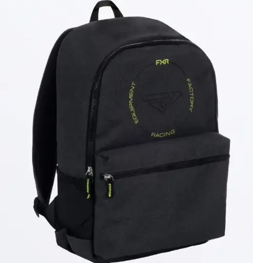 Mochila Holeshot Negro/Hivis