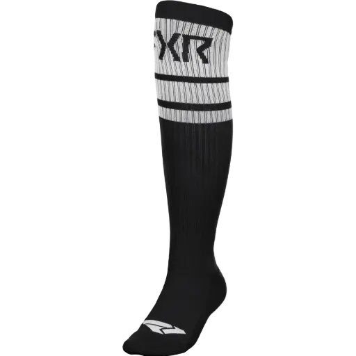 Medias Moto Sock Negro/Blanco