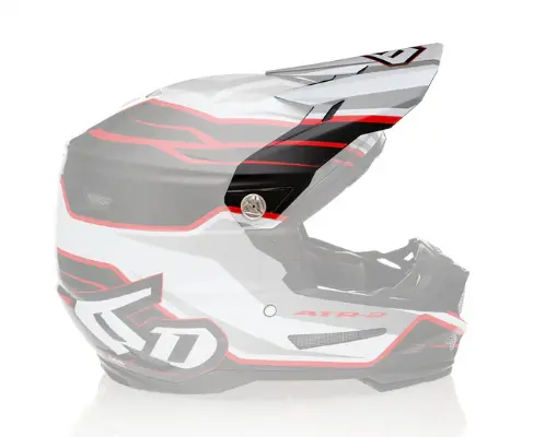 ATR-2 Visor Phase White/Red